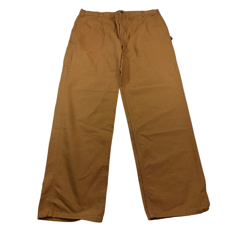 Carhartt B11 Loose Fit Washed Duck Utility Work Pant Brown 44x36 NWT